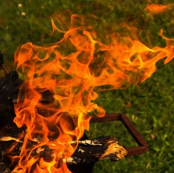 Hinweise zum Verbrennen von Gartenabfällen